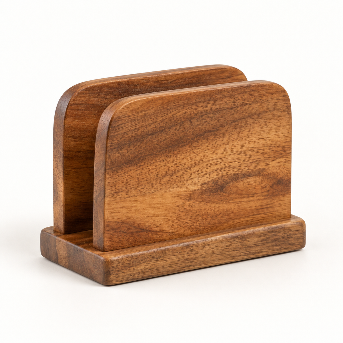 Acacia Wood Napkin Holder