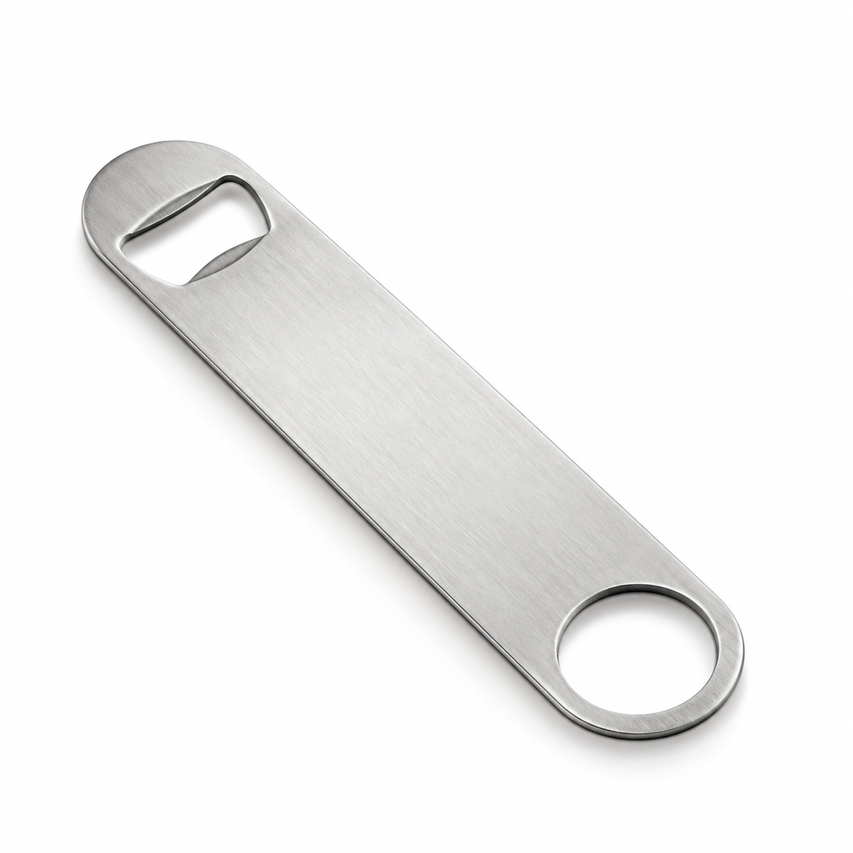 Brushed Stainless Steel Bottle Opener