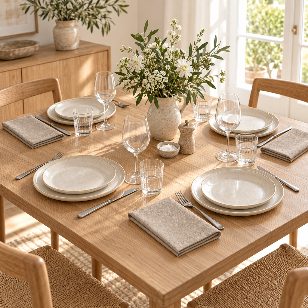 Linen Dinner Napkin Set of Four