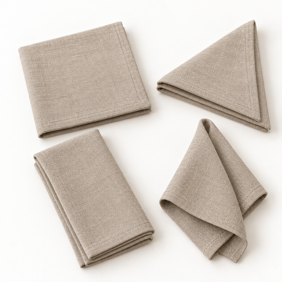 Linen Dinner Napkin Set of Four