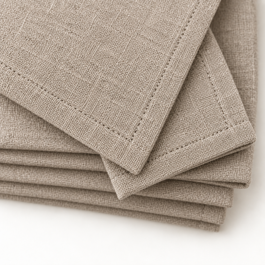 Linen Dinner Napkin Set of Four