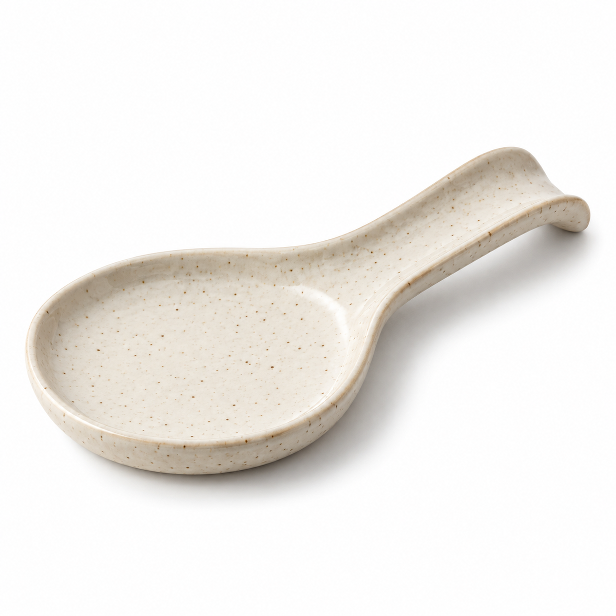 Speckled Stoneware Spoon Rest